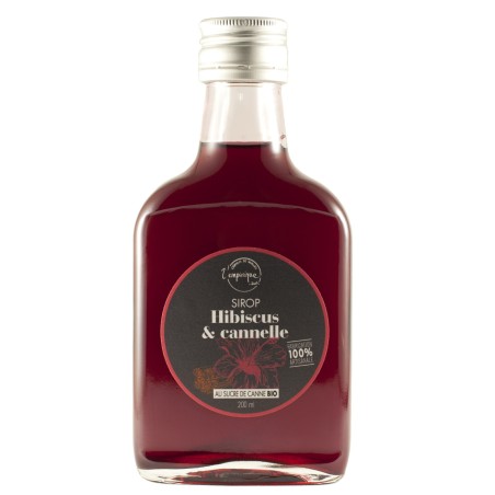 Sirop hibiscus et cannelle
