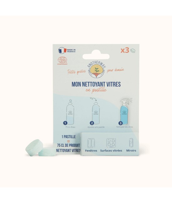 Produit vitres en pastilles x3