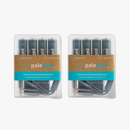 Pack de 8 Piles rechargeables USB AA / LR06 TYPE C