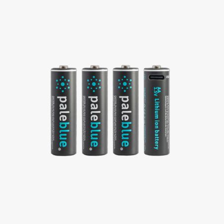 Pack de 12 Piles rechargeables USB AA / LR06 TYPE C