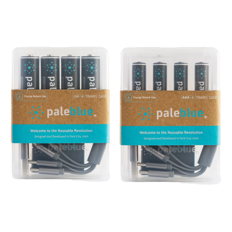 Pack de 8 Piles rechargeables USB AAA - AA
