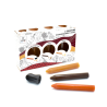 Coffret épicurien | 3 crayons: piment d'espelette (bio) + cèpe