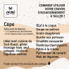 Coffret épicurien | 3 crayons: piment d'espelette (bio) + cèpe Coffret épicurien | 3 crayons: piment d'espelette (bio) + cèpe