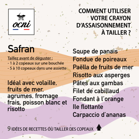Coffret épicurien | 3 crayons: piment d'espelette (bio) + cèpe