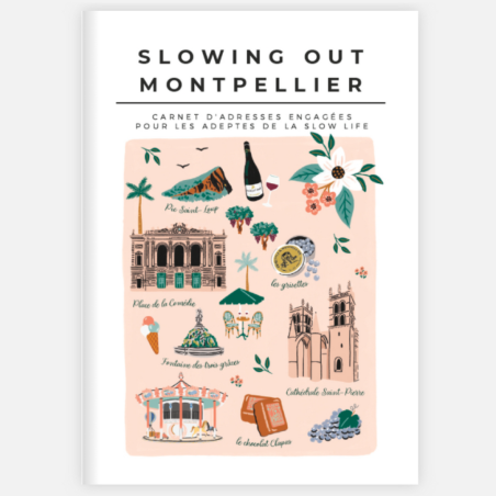 Carnet Montpellier + carte postale