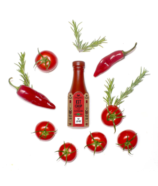 Bouteille à râper (Bio) | Ketchup, Tomate, Paprika Fumé et