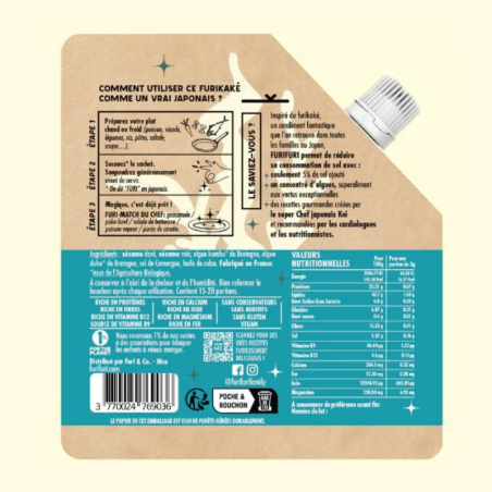 FURIKAKE ORIGINAL PACK DUO - Alternative au sel - Condiment
