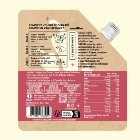 FURIKAKE PIMENT FORT PACK DUO - Alternative au sel - Condiment