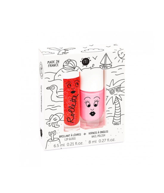 COFFRET ENFANT Holidays - rollette + vernis