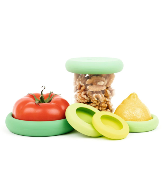 Food Huggers / Lot de 5 en Vert Sauge