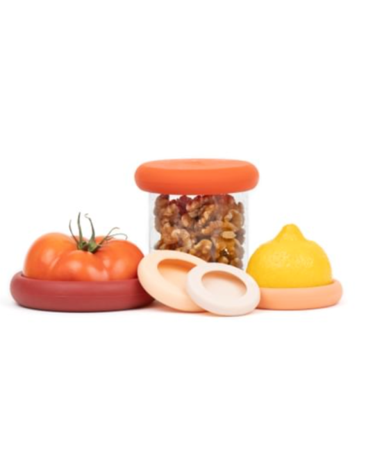 Food Huggers / Lot de 5 en Terra Cotta