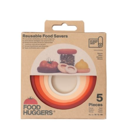 Food Huggers / Lot de 5 en Terra Cotta