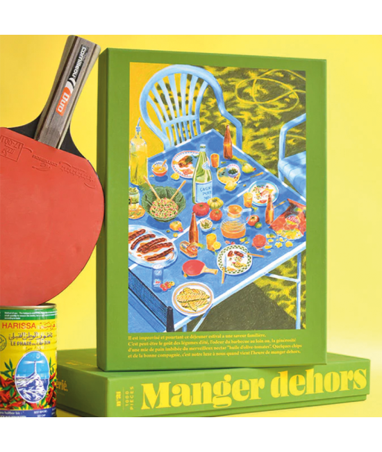 Manger dehors - Puzzle 1000 pièces