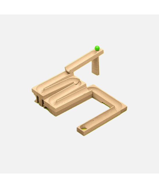 Circuit en bois à construire - Le Petit