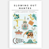 City guide éco-responsable Nantes + carte postale Slowing Out