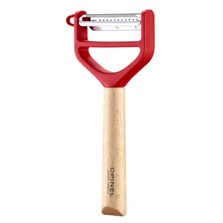 EPLUCHEUR T DUO BOIS ET ROUGE