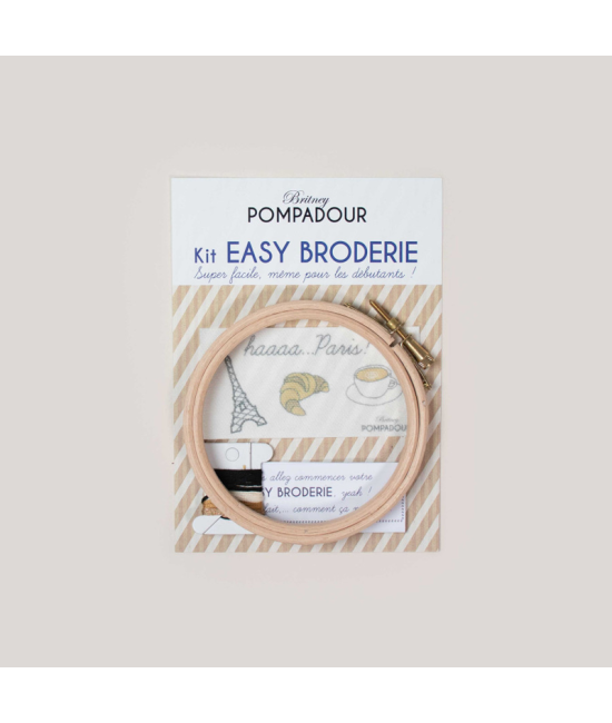 Kit de broderie: Haa Paris