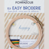 Kit de broderie: Happy