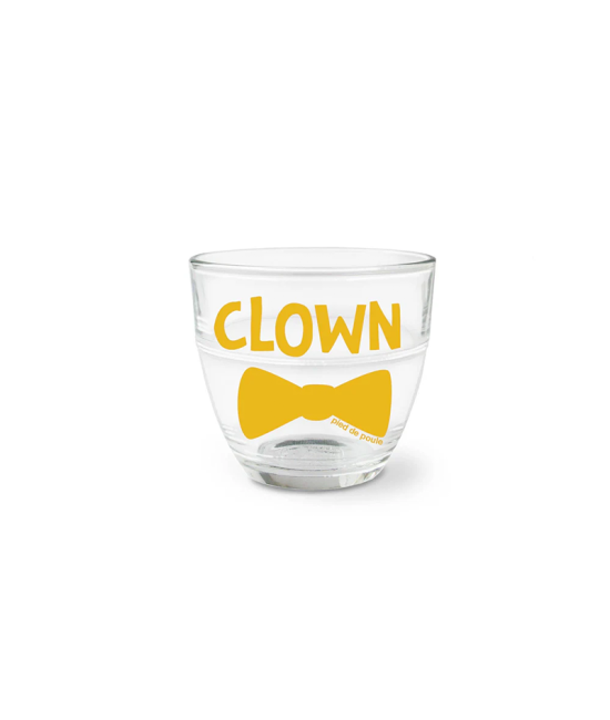 Verre clown 22cl duralex jaune