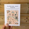 City guide éco-responsable Paris + carte postale Slowing Out