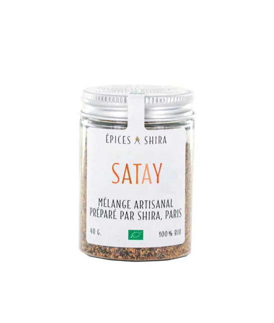 Pot de mélange d'épices: Satay