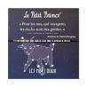 Bracelet code morse Le Petit Prince: Étoiles