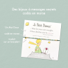 Bracelet Code Morse Le Petit Prince: Cœur