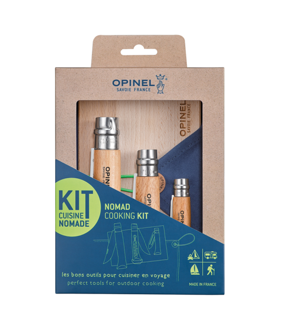 Kit Cuisine Nomade avec N°10 Tire-Bouchon Décapsuleur