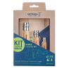 Kit Cuisine Nomade avec N°10 Tire-Bouchon Décapsuleur Kit Cuisine Nomade avec N°10 Tire-Bouchon Décapsuleur