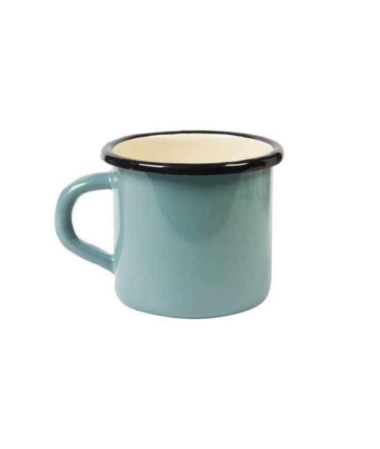 Tasse en fer émaillé