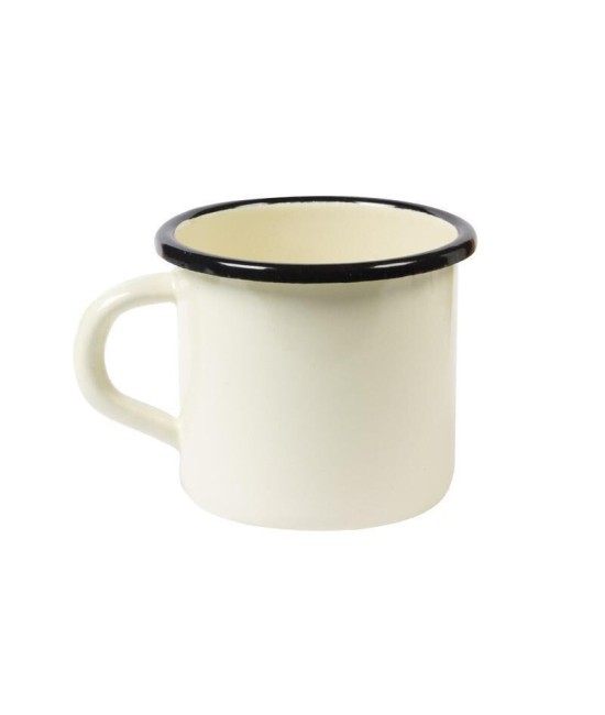 Tasse en fer émaillé