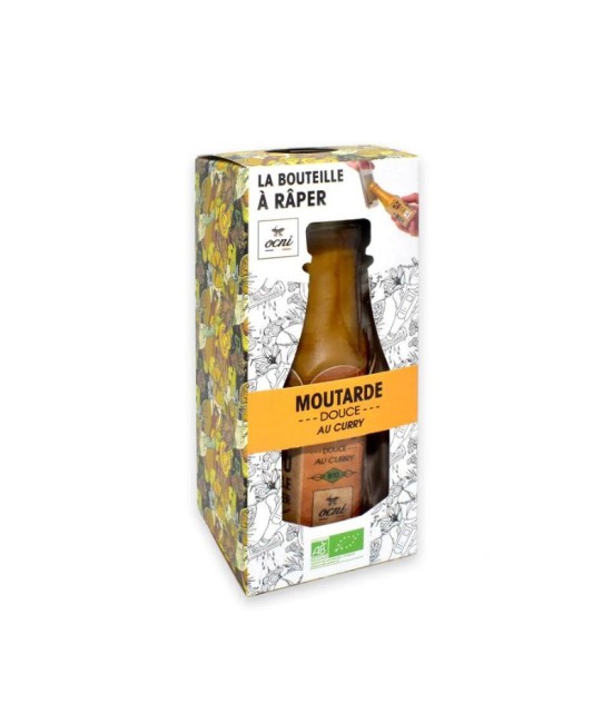 Bouteille à râper (Bio) | Moutarde Douce au Curry