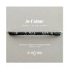 Bracelet homme code morse: Je t'aime Bracelet homme code morse: Je t'aime