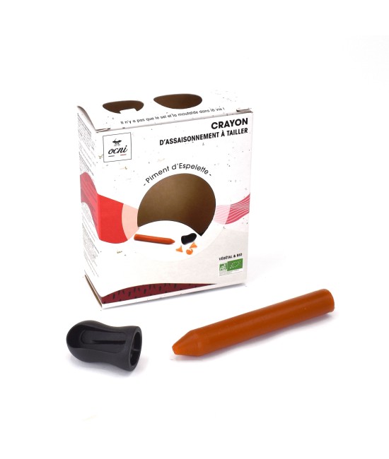 Coffret d'Assaisonnement à tailler BIO - 1 crayon Piment