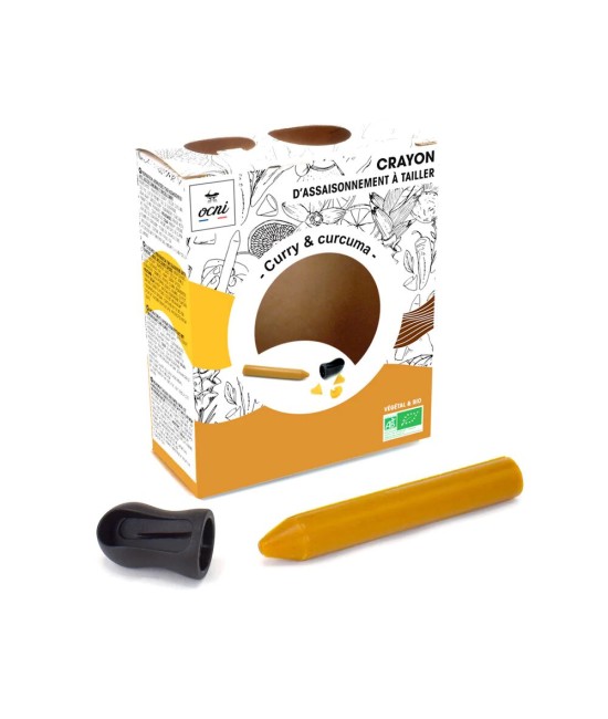 Coffret 1 crayon | Curry & Curcuma (BIO)