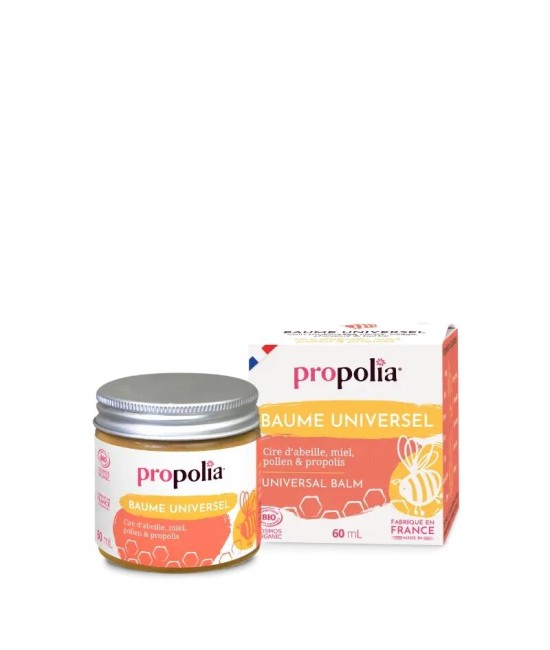 Baume universel - Miel, propolis, pollen & cire d'abeille