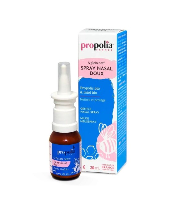 Spray nasal doux propolis, miel & prêle