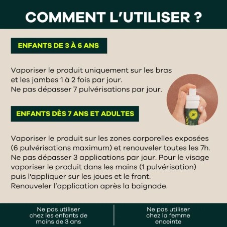 Spray répulsif anti-moustiques 75ml