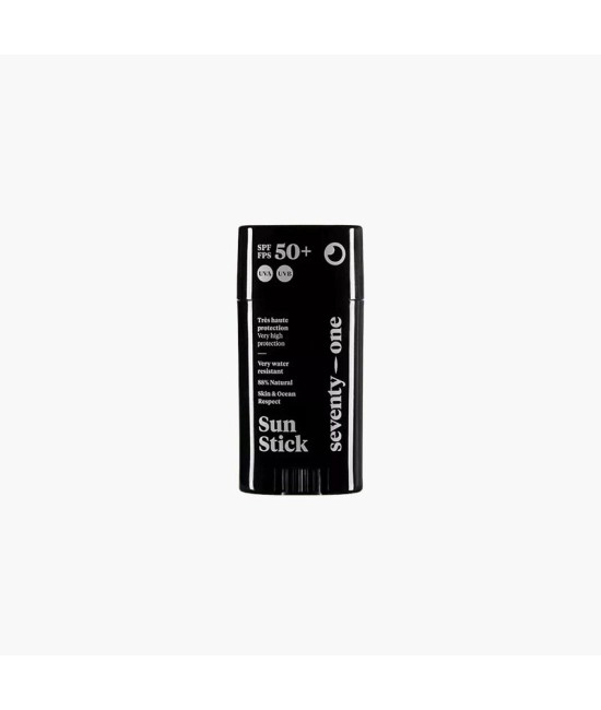 Stick solaire blanc visage SPF50+ naturel