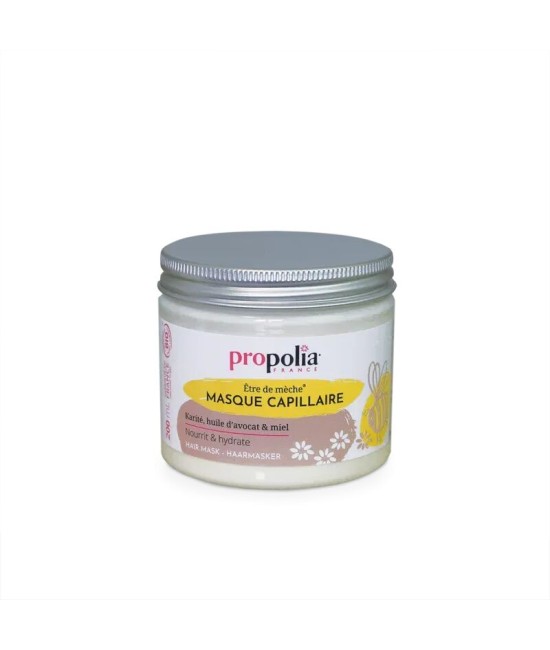 Masque capillaire nourissant bio - Miel, karité & huile d'avocat