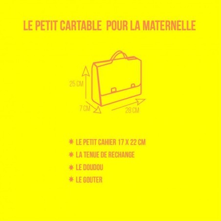 Mon petit cartable Citron
