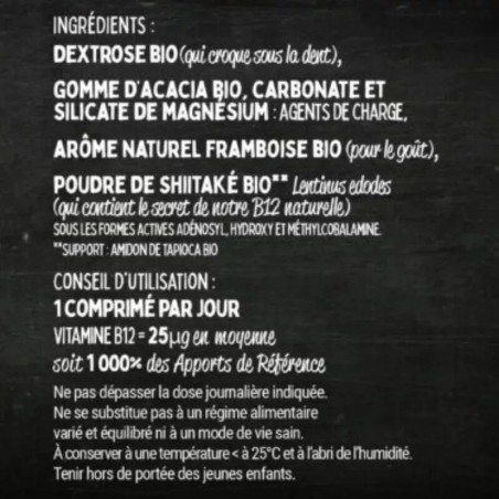 Vitamine B12 - Goût Framboise