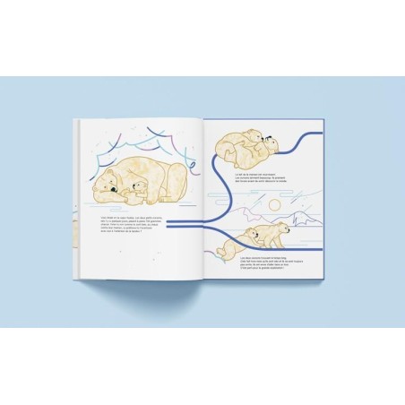 Livre "Suis du doigt l'ours polaire"