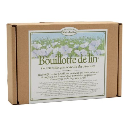 Bouillotte de lin Classique