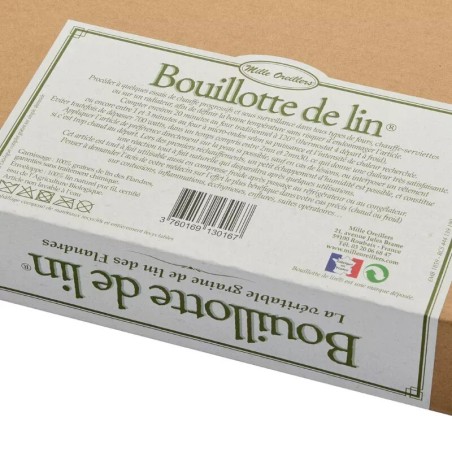 Bouillotte de lin Classique