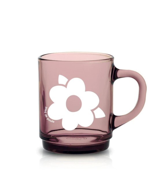 Tasse duralex retro Rose