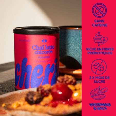 Chaï latte chicorée