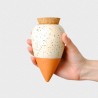 Olla hydratante blanc grainé Olla hydratante blanc grainé