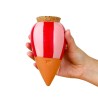 Olla hydratante rayé rose et rouge Olla hydratante rayé rose et rouge