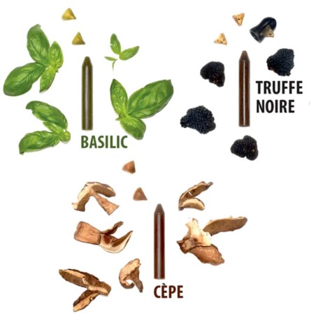 Coffret festin festif 3 crayons